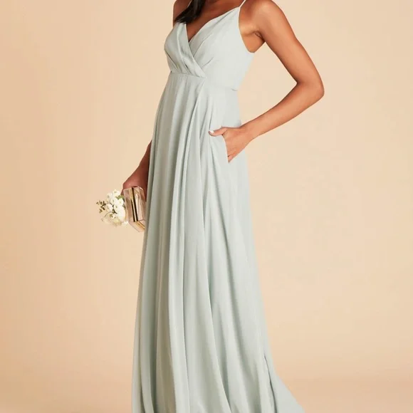 white christmas dresses Kaia Button Maxi Dress